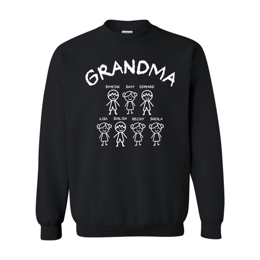 Grandma Name Sweatshirt of the Day w/free shirt
