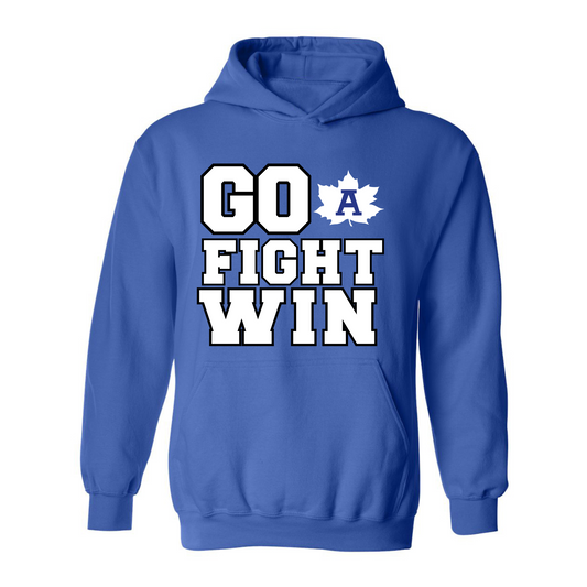 Maples Go Fight Win Hoodie of the day W/Free T-Shirt