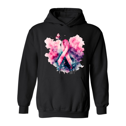 Pink Ribbon Cloud Hoodie of the Day w/Free T-Shirt