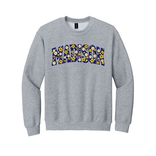Madison Flower Field Sweatshirt