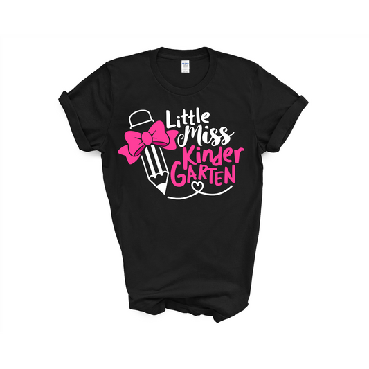 Little Miss Kindergarten Shirt of the Day