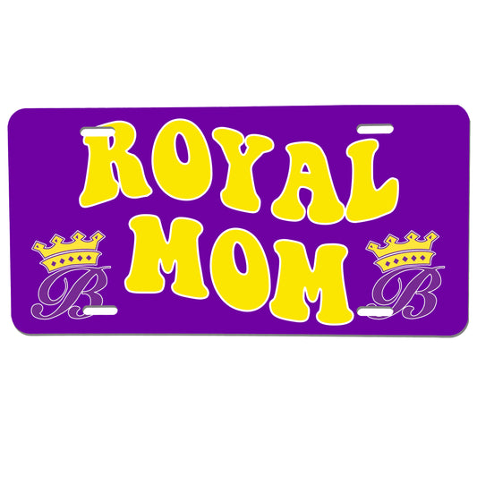 Royal Mom License Plate