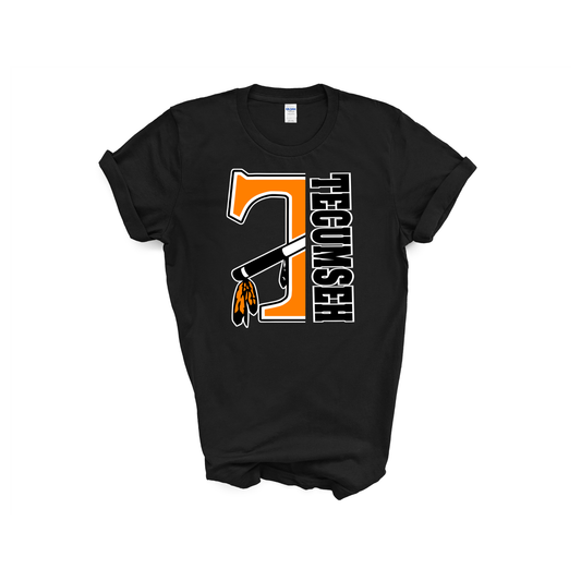 Tecumseh Indians Split Logo T-Shirt