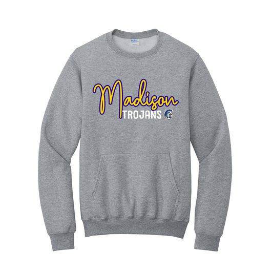 Madison Trojans Pocket Crewneck