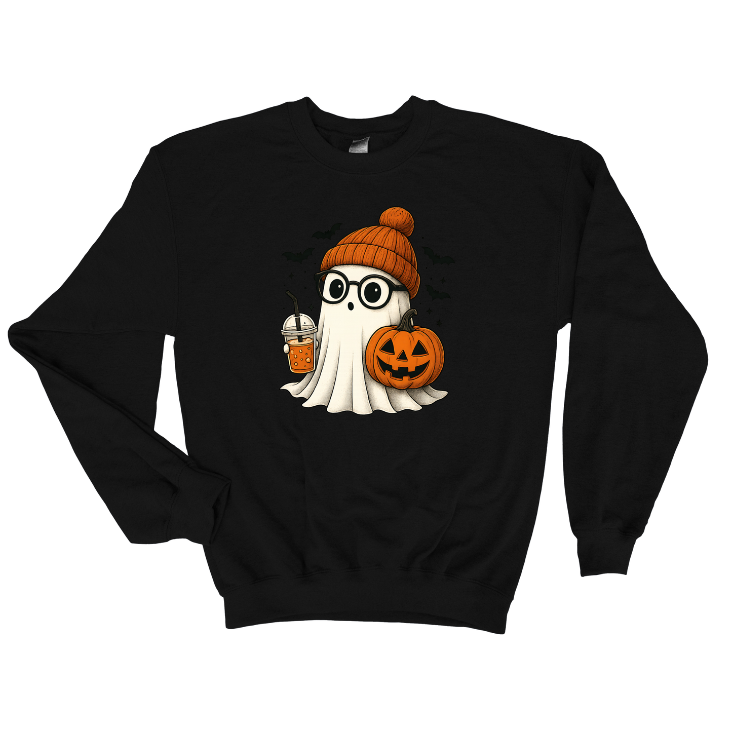 Cute Coffee Ghost Sweater