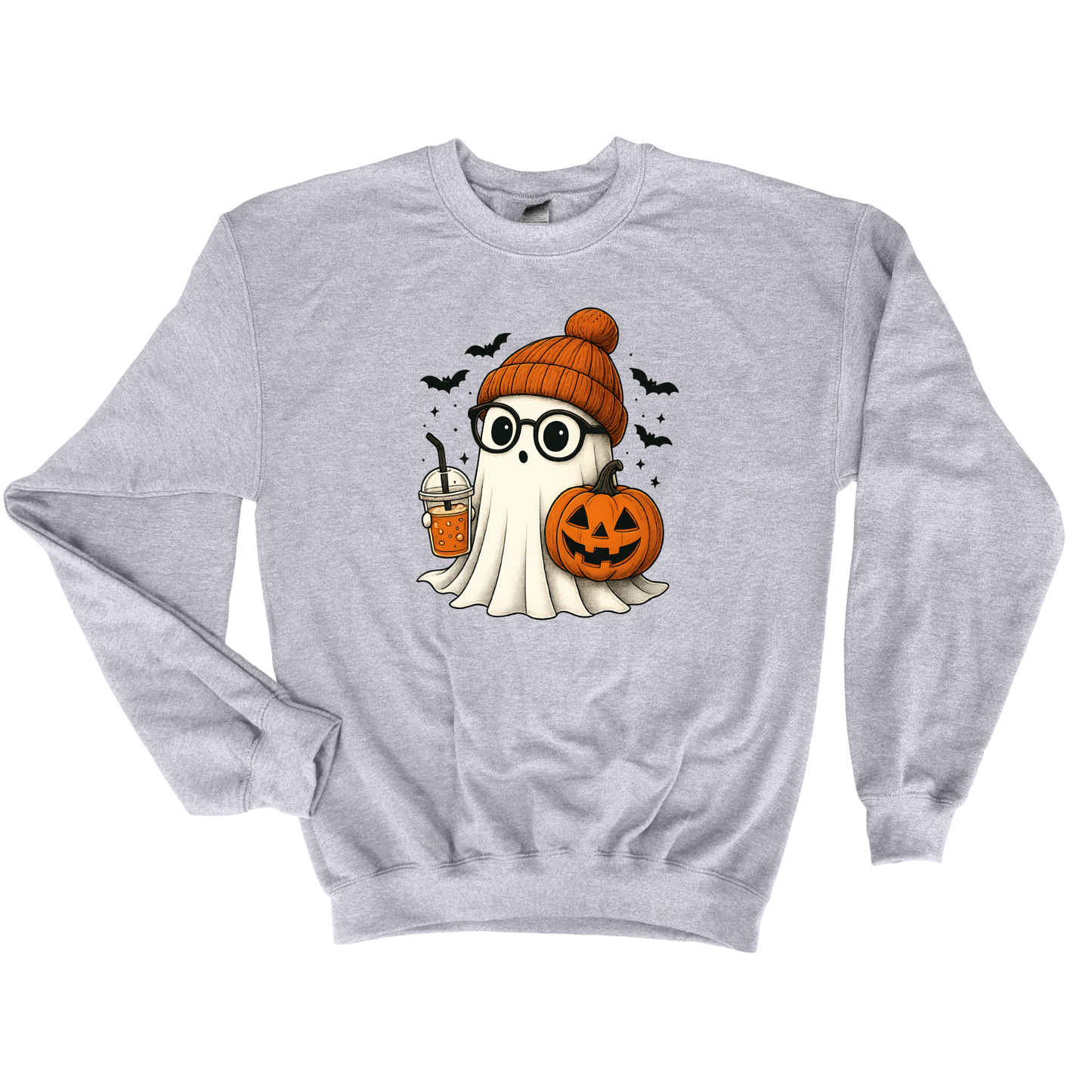 Cute Coffee Ghost Sweater