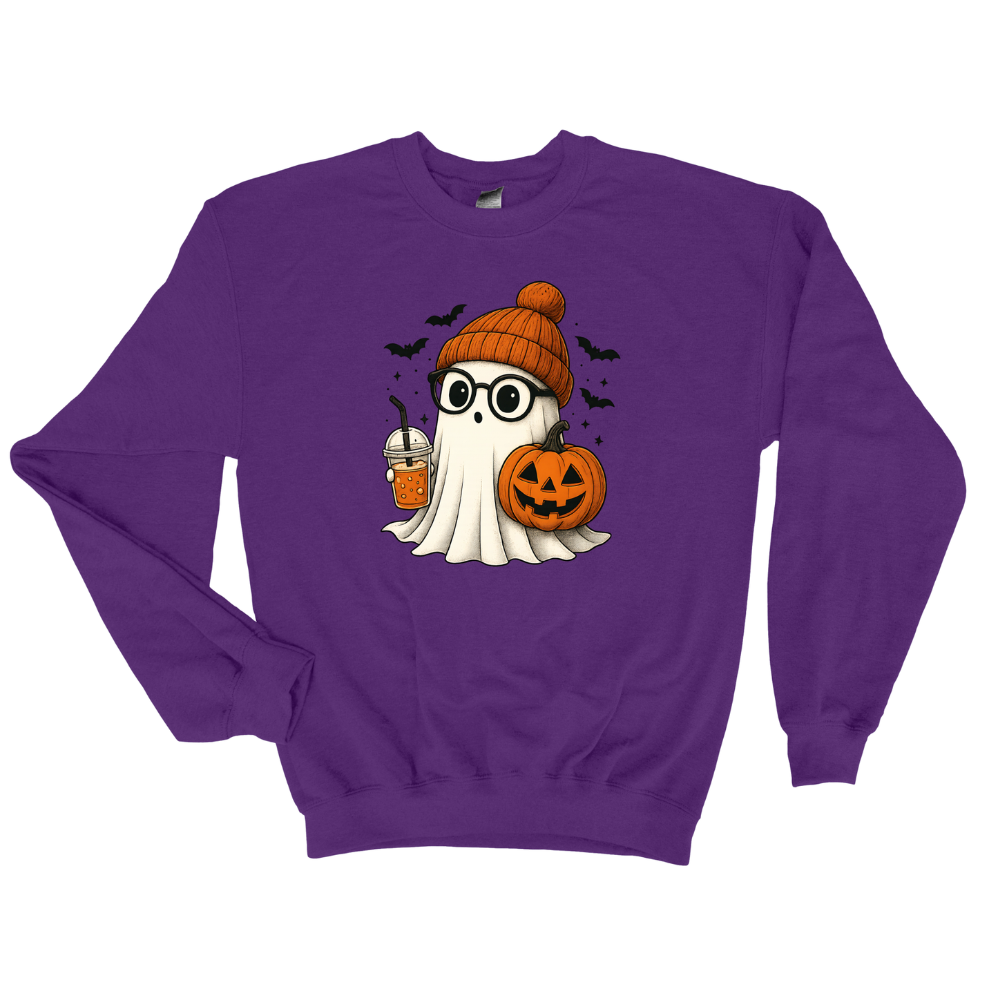 Cute Coffee Ghost Sweater
