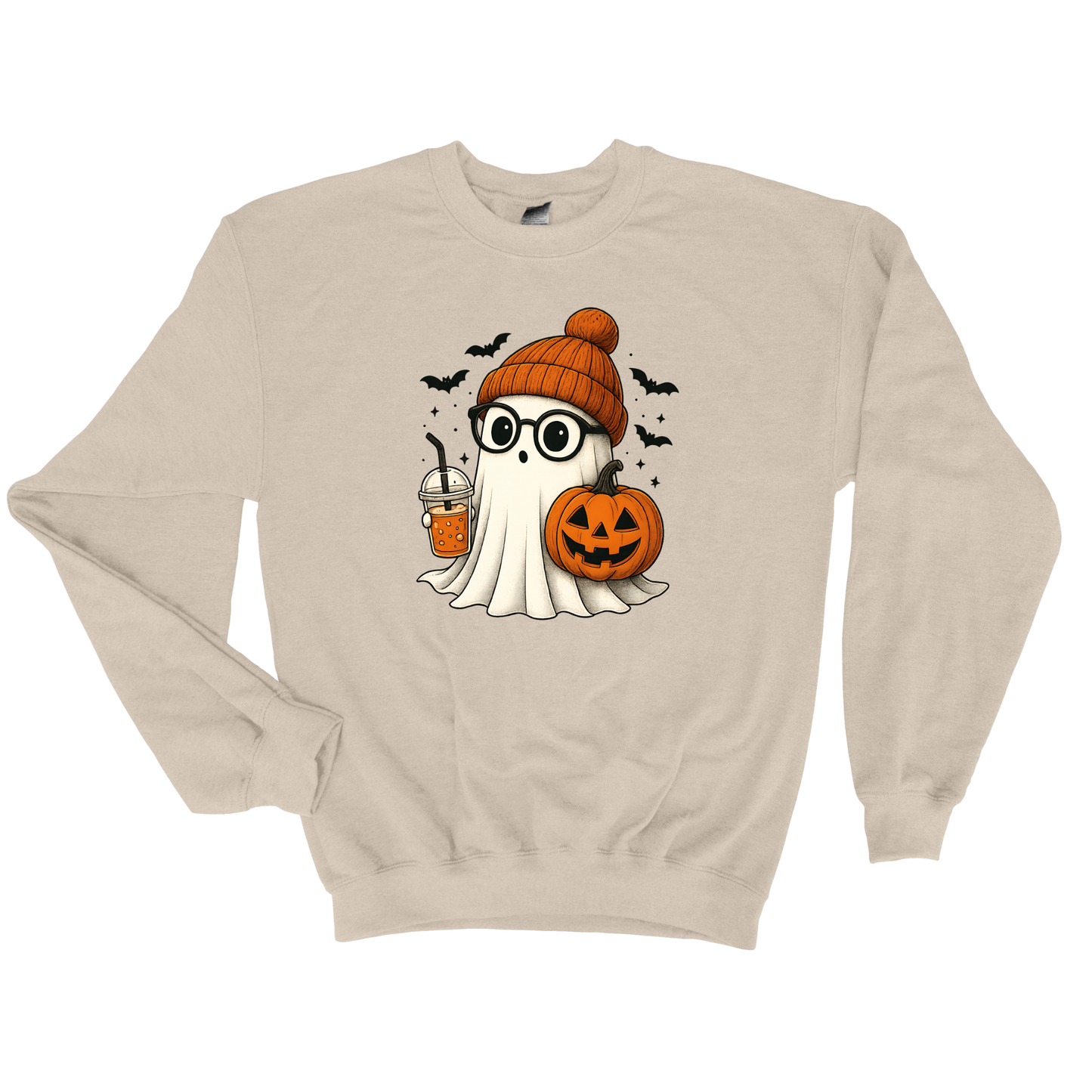 Cute Coffee Ghost Sweater