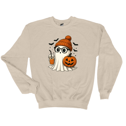 Cute Coffee Ghost Sweater