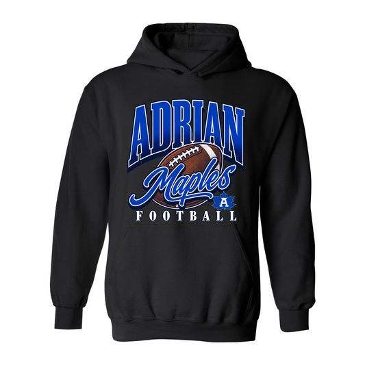 Adrian Maples Retro Football Hoodie with Oversized print