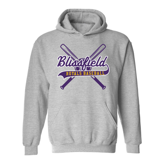Blissfield Royals Baseball Hoodie