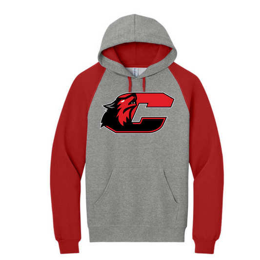 Clinton Redwolves Red Sleeve Hoodie of the Day