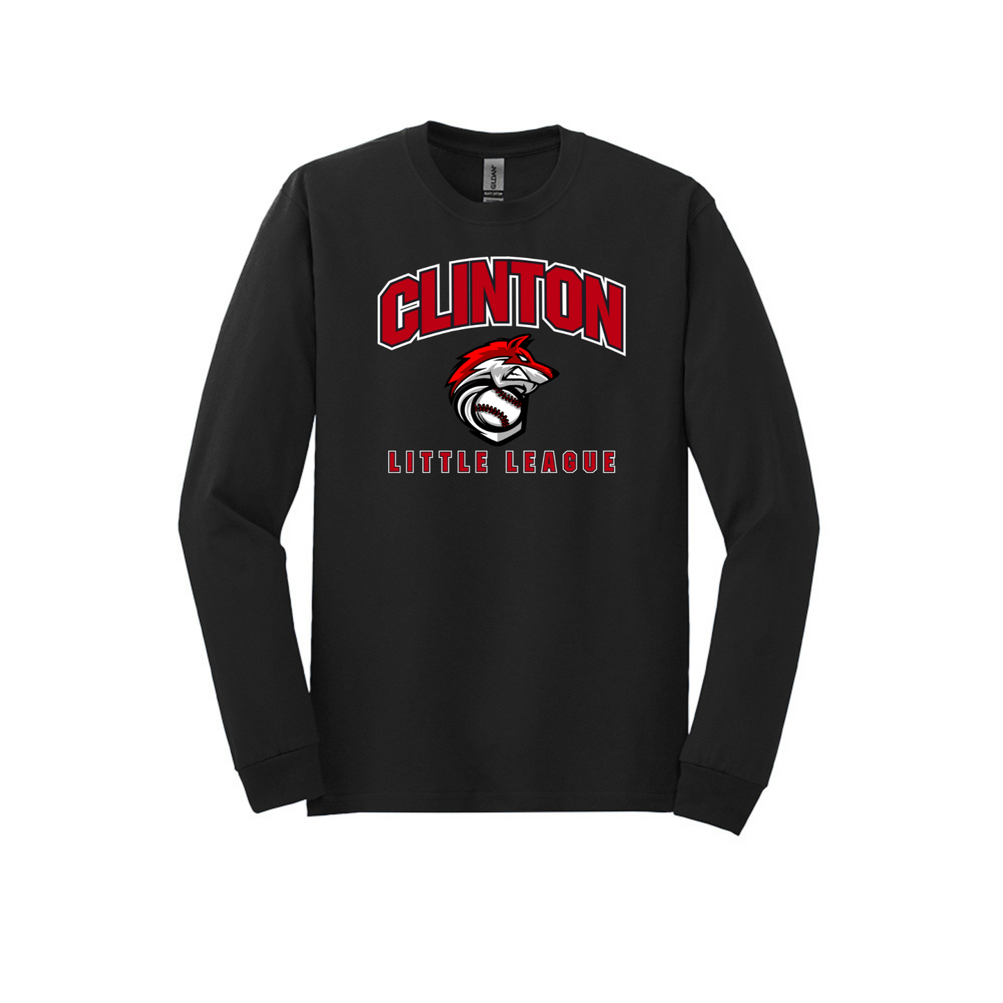 Clinton Little League Long sleeve T-Shirt