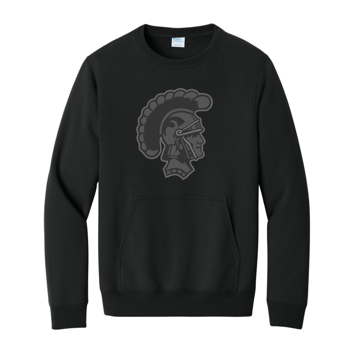 Madison Trojans Dark Mode Crewneck with Pocket