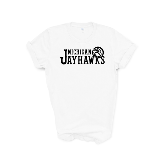 Michigan Jayhawks Single Color T-Shirt