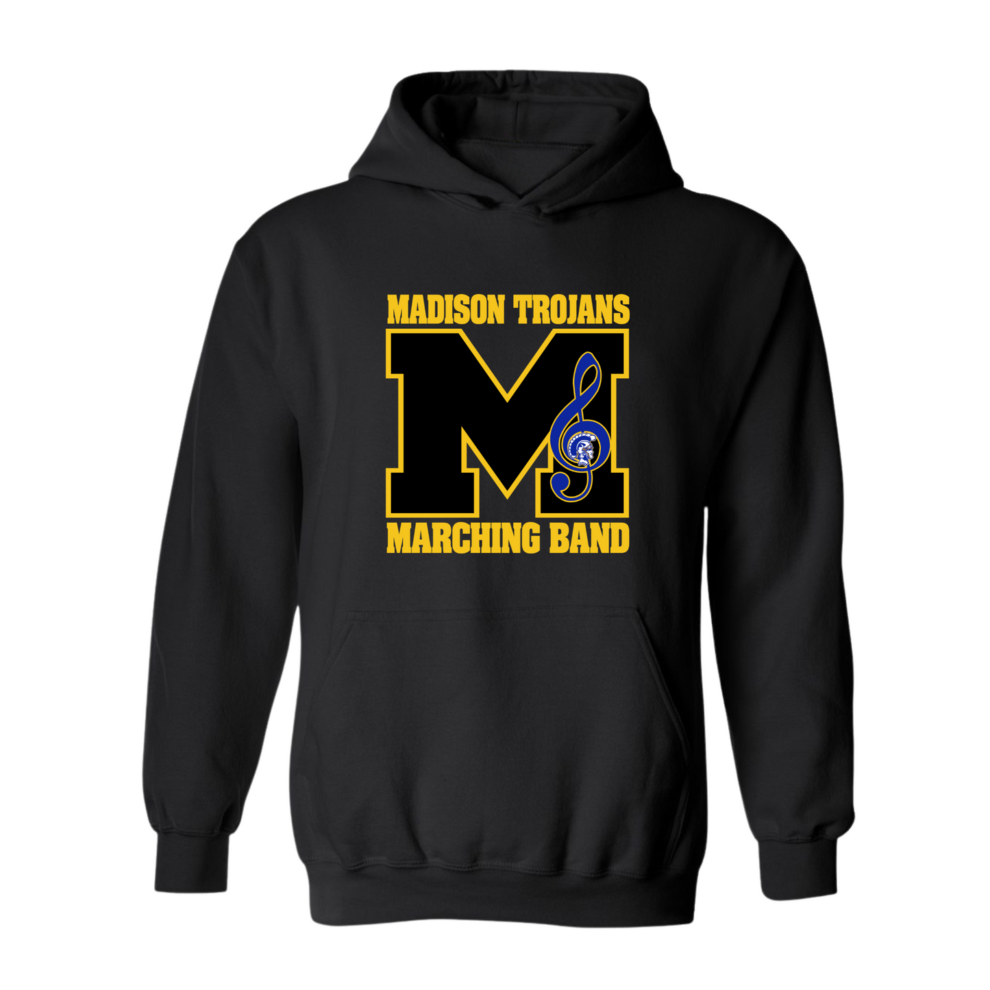 Madison Trojans Marching Band Hoodie  w/Free T-Shirt