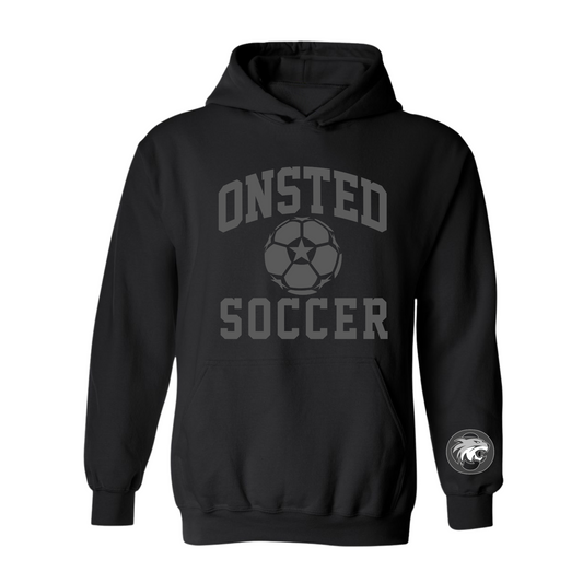 Onsted Soccer Dark Mode Hoodie of the Day w/Free T-Shirt