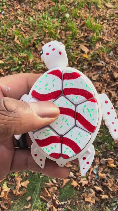 Snack Cake Turtle Fidget- 3D Print