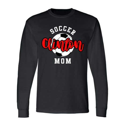 Clinton Soccer Mom Long Sleeve Shirt