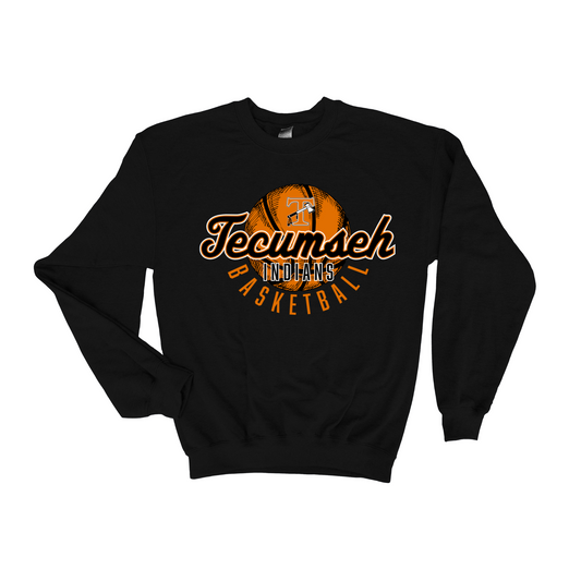 Tecumseh Indians Basketball Crewneck