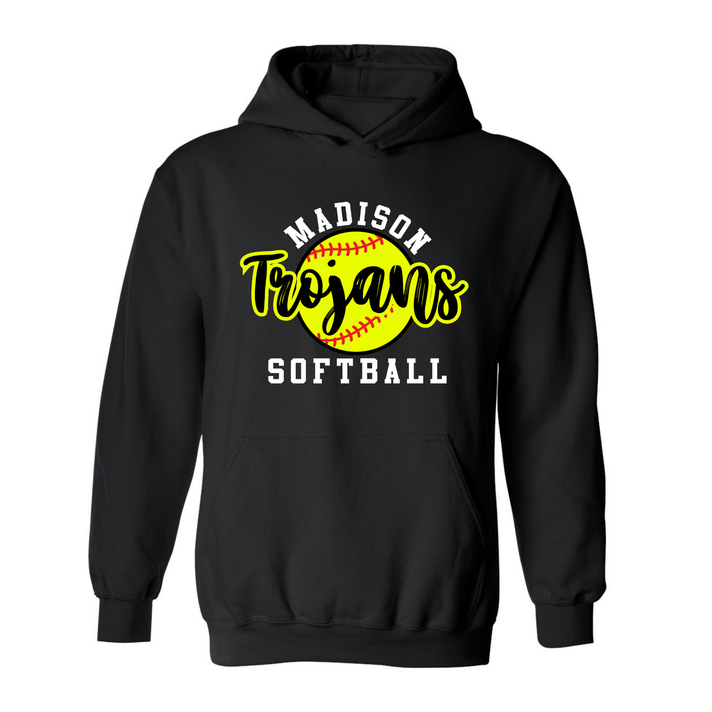 Madison Trojans Softball  Hoodie