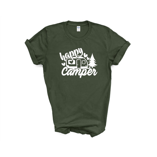 Happy Camper Camping T-Shirt