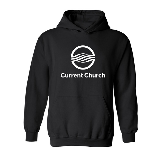 Current Church Black Hoodie